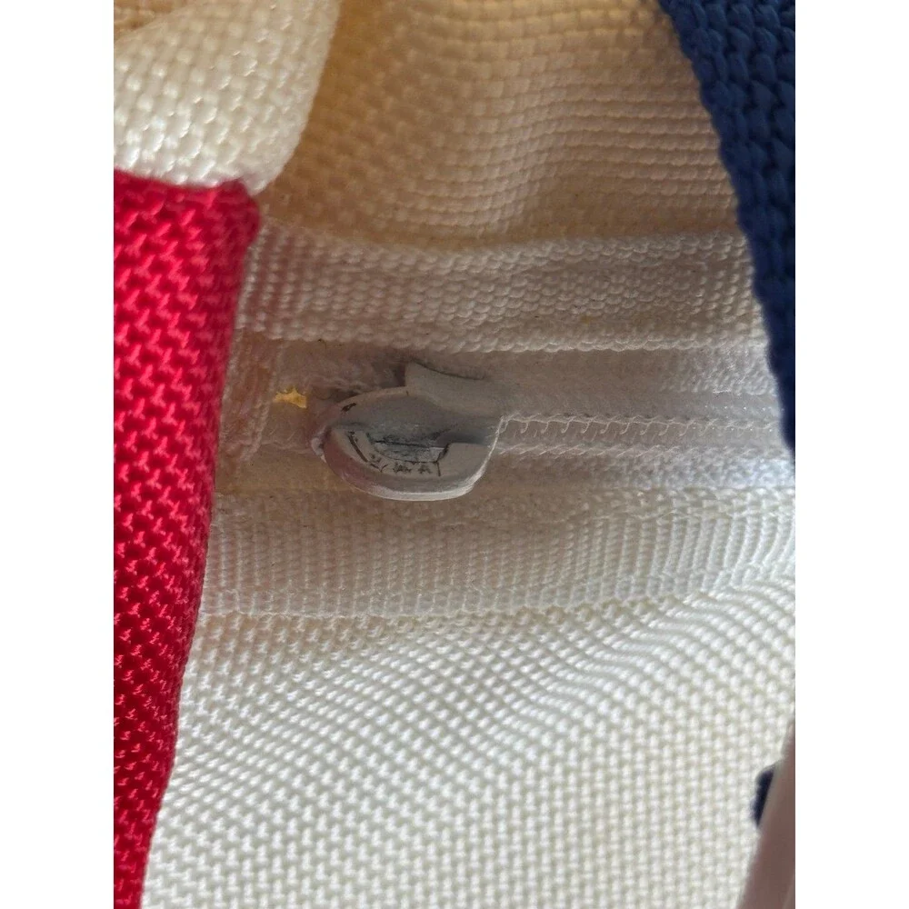 Vintage Rare Tommy Hilfiger Sailing Gear US/88 Backpack‎ Bag White